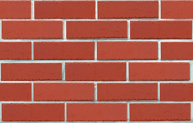 Клинкер фасадный красный Кембридж