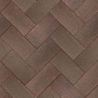 Брусчатка тёмно-красная флэш "Глазго" классик 0,51 NF